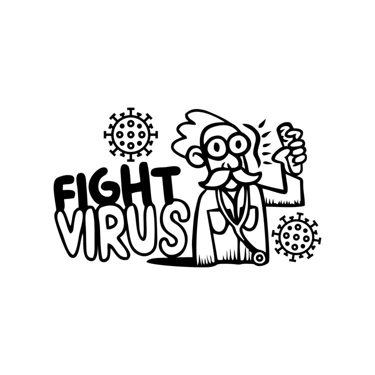 FIGHT VIRUS CORONA